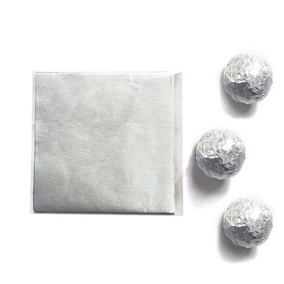 Фольга обёрточная для конфет Серебряная, 100 шт.  | Фото — Магазин Andy Chef  1