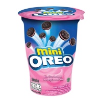 Печенье Oreo mini в стакане Клубника, 67 г (Срок годности до 18.02.2021) Печенье Oreo mini в стакане Клубника, 67 г (Срок годности до 18.02.2021) | Фото — Магазин Andy Chef