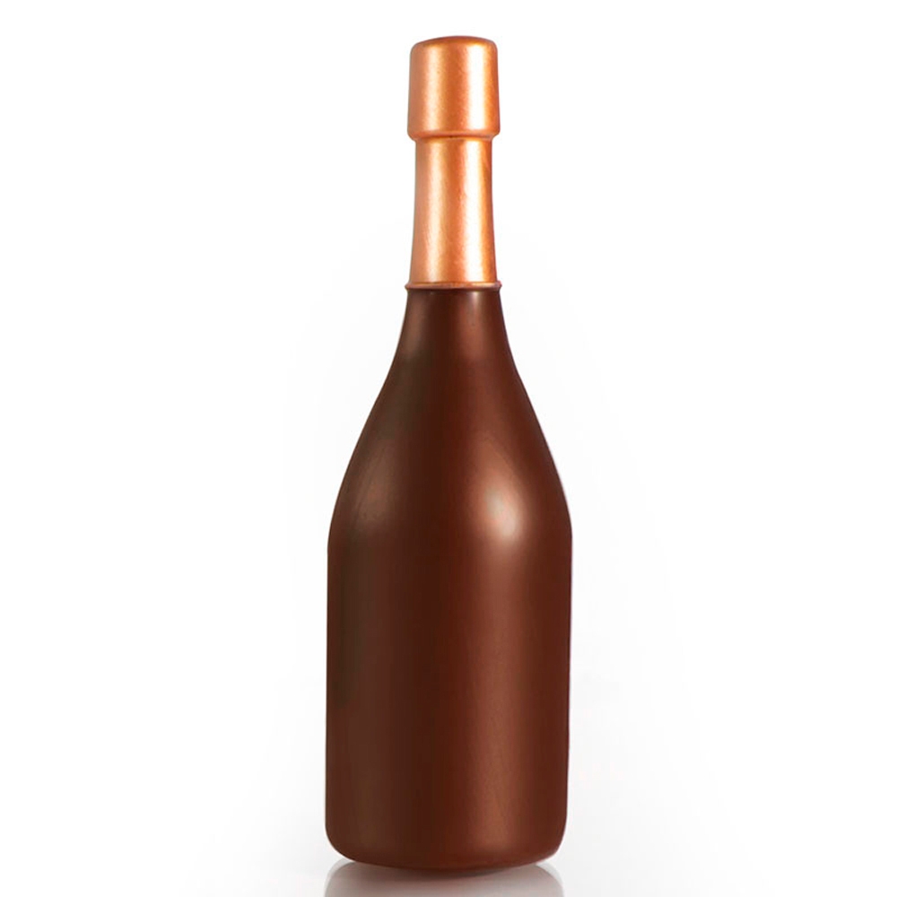 Фигурка бутылки из шоколада с логотипом от ADSWEETS