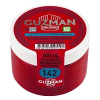 Краситель сухой водорастворимый Красный вишнёвый (142), GUZMAN, 50 г
