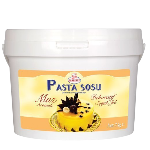 Глазурь зеркальная холодная, Банан, Dekojel, Турция, 7 кг  | Фото — Магазин Andy Chef  1