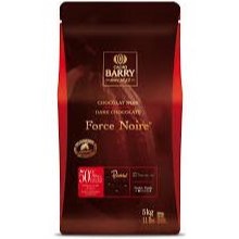 Шоколад тёмный Force Noire 50%, Cacao Barry, Франция, 1 кг  | Фото — Магазин Andy Chef  1
