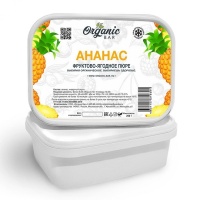 Пюре замороженное Ананас, Organic Bar, Россия, 200 г