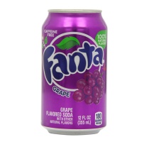 Напиток газированный Fanta Виноград, США, 355 мл (срок годности до 09.11.2026)