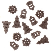 Шоколадный декор «Новогодний», Dobla, Бельгия, 15 шт.