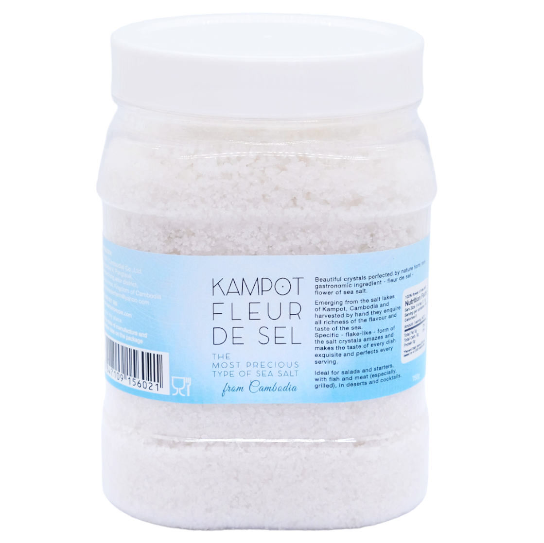 Соль Kampot Fleur de Sel, Камбоджа, 750 г  | Фото — Магазин Andy Chef  1