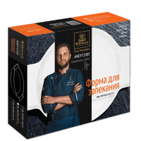 Форма для запекания круглая Энди шеф 25,5х21,5х5,5 см, Wilmax, Англия
