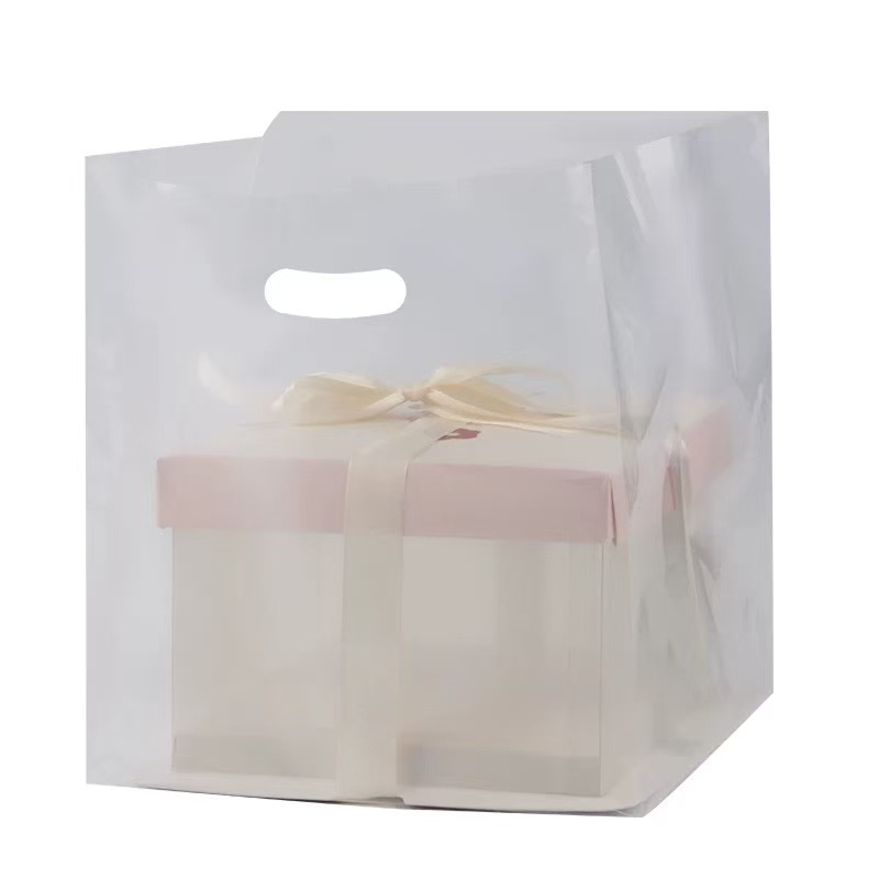 Пакет для торта полиэтиленовый матовый, 33х31х59 см  | Фото — Магазин Andy Chef  1