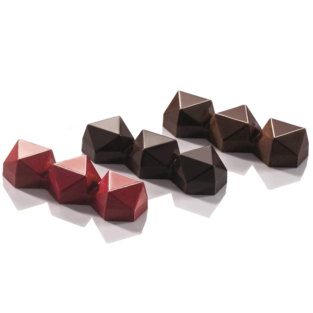 Форма для шоколада «Модерн Бон» (Modern Bon) поликарбонатная MA1924, Martellato, Италия  | Фото — Магазин Andy Chef  1