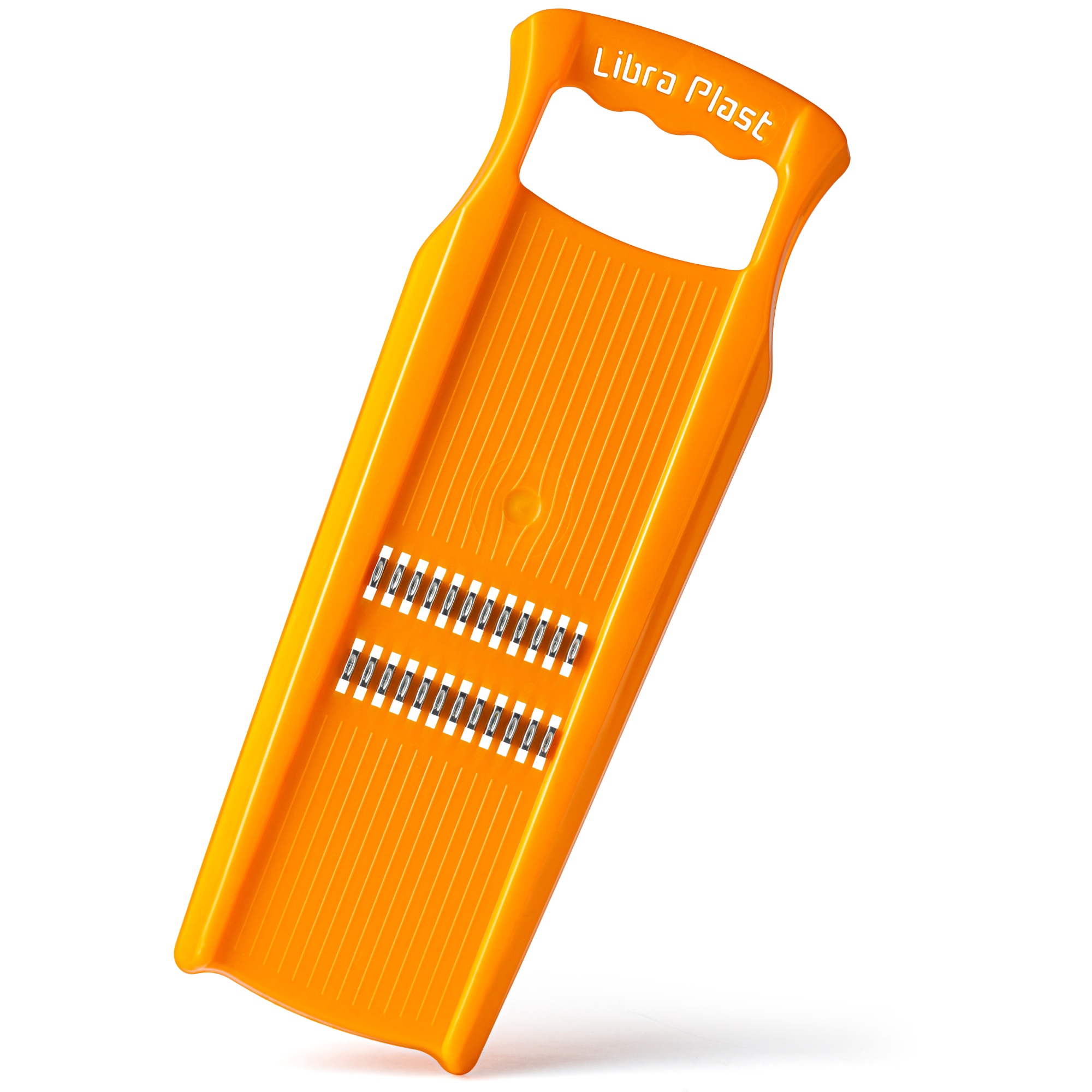 Тёрка для морковки по-корейски, оранжевая, 33x12x3 см  | Фото — Магазин Andy Chef  1