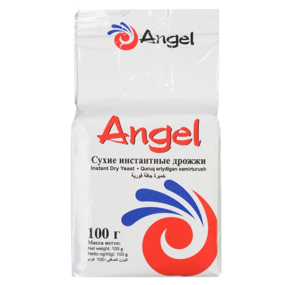 Дрожжи сухие инстантные, Angel, 100 г (срок годности до 03.11.2025)  | Фото — Магазин Andy Chef  1