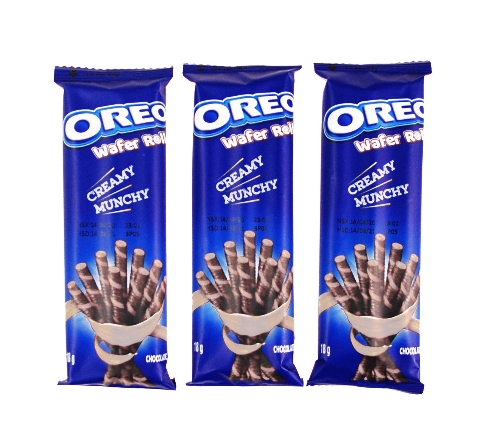 Вафельные трубочки Oreo Wafer Roll Vanilla, 54 г