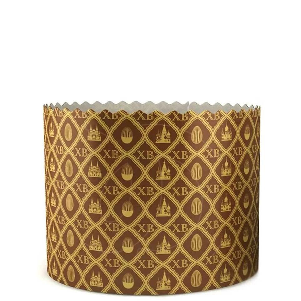 Форма бумажная для кулича серия «Классическая пасха» 90х90 мм, 5 шт.  | Фото — Магазин Andy Chef  1