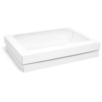 Коробка для кейтеринга и фуршета с окном 40x30x8 cм