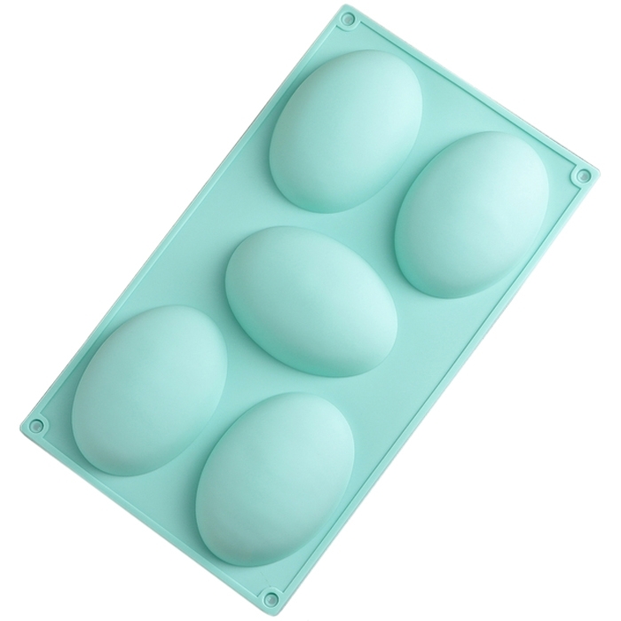 Форма силиконовая «Яйцо» 5 ячеек  | Фото — Магазин Andy Chef  1
