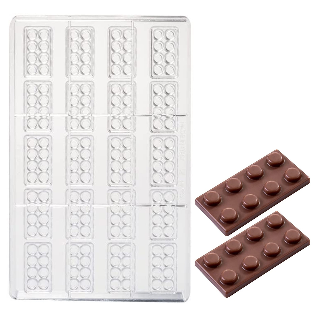 Форма для шоколада «Неаполь Лего» поликарбонатная MA6005, Martellato, Италия  | Фото — Магазин Andy Chef  1