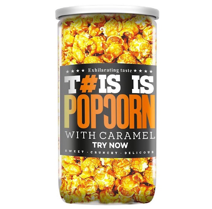 Попкорн с карамелью, This is Popcorn, 150 г (срок годности до 04.01.2025)  | Фото — Магазин Andy Chef  1