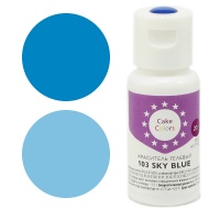 Краситель гелевый Sky blue 103, Cake Colors, 20 г (Срок годности до 24.01.2021) Краситель гелевый Sky blue 103, Cake Colors, 20 г (Срок годности до 24.01.2021) | Фото — Магазин Andy Chef