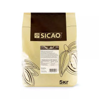 Глазурь шоколадная белая лауриновая, Sicao , 5 кг