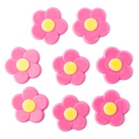 Шоколадный декор «Цветок розовый», Dobla, Вьетнам, 8 шт. (срок годности до 19.03.2025)