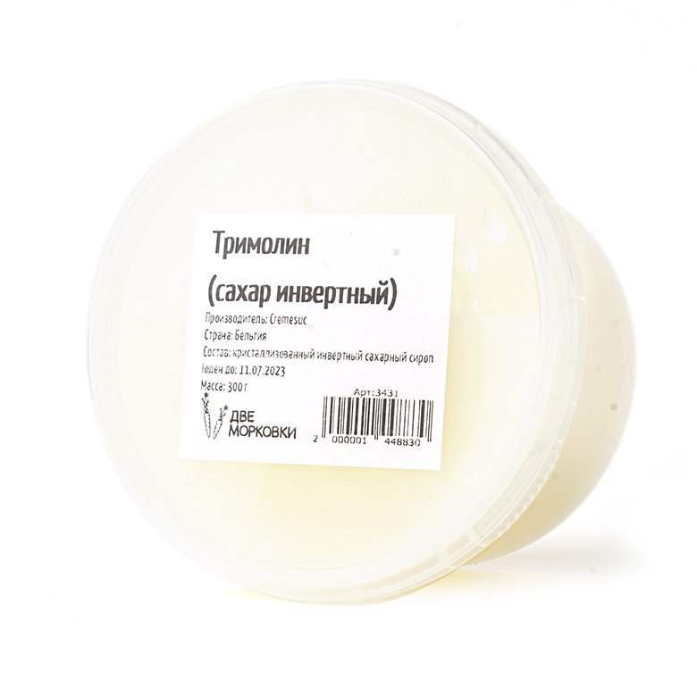 Тримолин (сахар инвертный), Cremesuc, Бельгия, 300 г (срок годности до 15.05.2026)  | Фото — Магазин Andy Chef  1