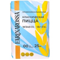 Мука пшеничная для классических видов пиццы, Farina Rossa, 25 кг