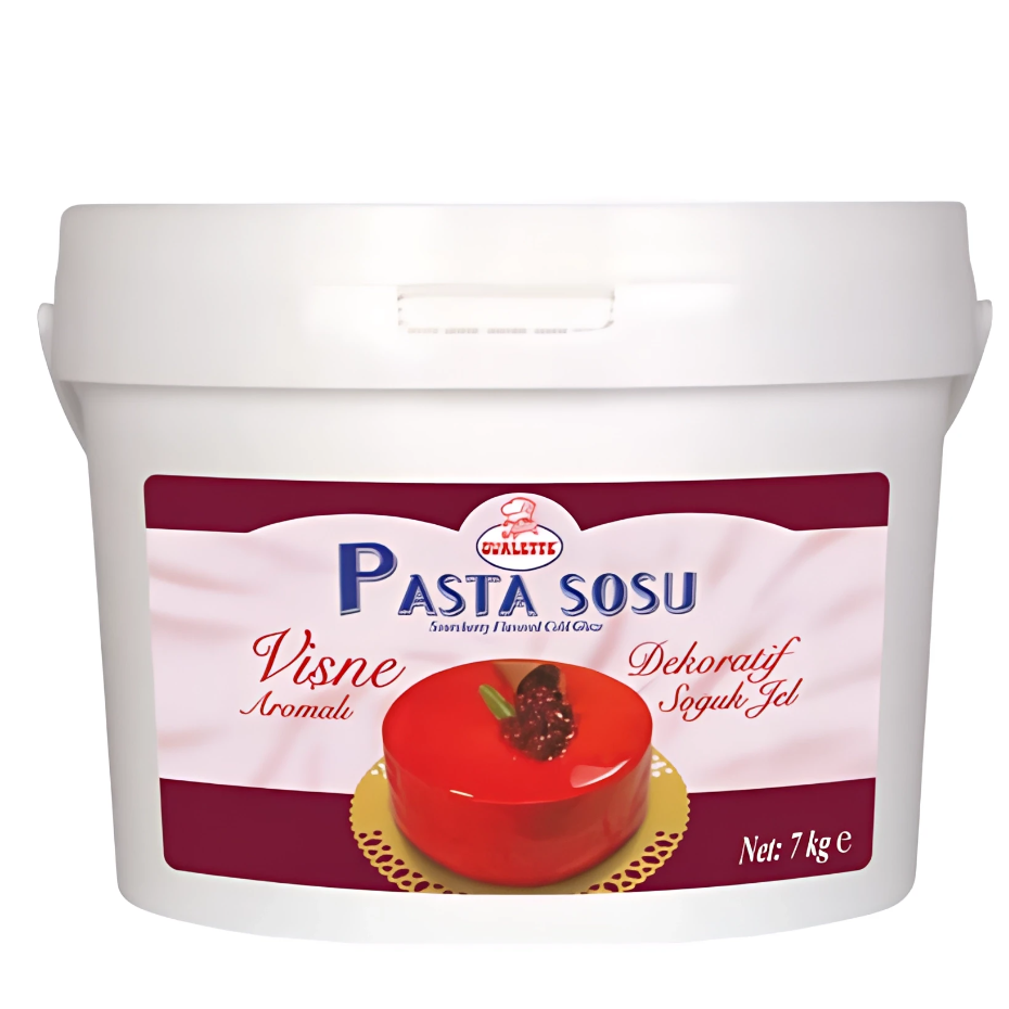 Глазурь зеркальная холодная, Вишня, Dekojel, Турция, 7 кг  | Фото — Магазин Andy Chef  1