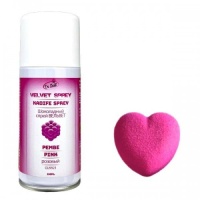 Шоколадный аэрозоль (велюр) Розовый, DR. GUSTO, Турция, 150 мл (срок годности до 01.04.2026)