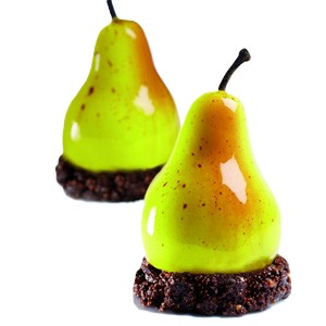 Форма силиконовая «Груша» PX4329, 20 ячеек, Pavoni, Италия  | Фото — Магазин Andy Chef  1