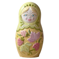 Форма для шоколада «Матрёшка» пластиковая 14х7,5х3,5 см