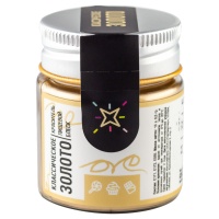 Блеск пищевой плотный Классическое золото, MIXIE, 10 г (срок годности до 25.04.2026)