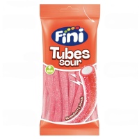 Мармелад «Кислые клубничные трубочки» Tubes Sour, FINI, Испания, 90 г