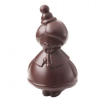 Форма для шоколада «Миссис Клаус» пластиковая 7 см, 8 ячеек, Valrhona, Франция