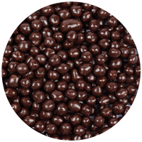 Шоколадные хрустящие шарики тёмные, ﻿KATSAN, Турция, 50 г (срок годности до 17.12.2025)