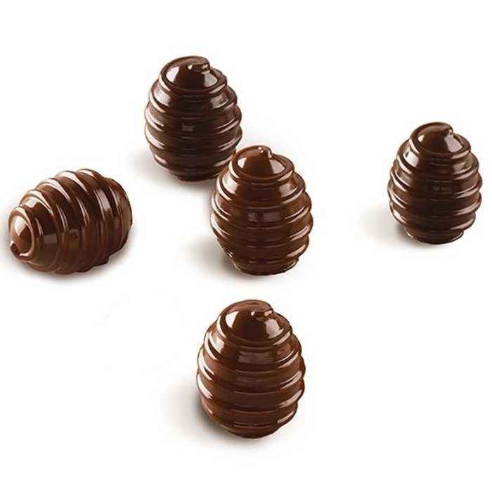 Форма ИЗИ-ШОК «Шоко спираль» SCG52, Silikomart, Италия  | Фото — Магазин Andy Chef  1