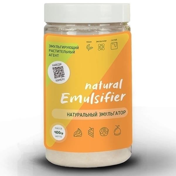 Эмульгатор Emulsifier naturel натуральный,  ILBakery, Россия, 400 г  | Фото — Магазин Andy Chef  1