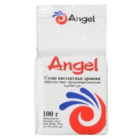Дрожжи сухие инстантные, Angel, 100 г (срок годности до 03.11.2025)