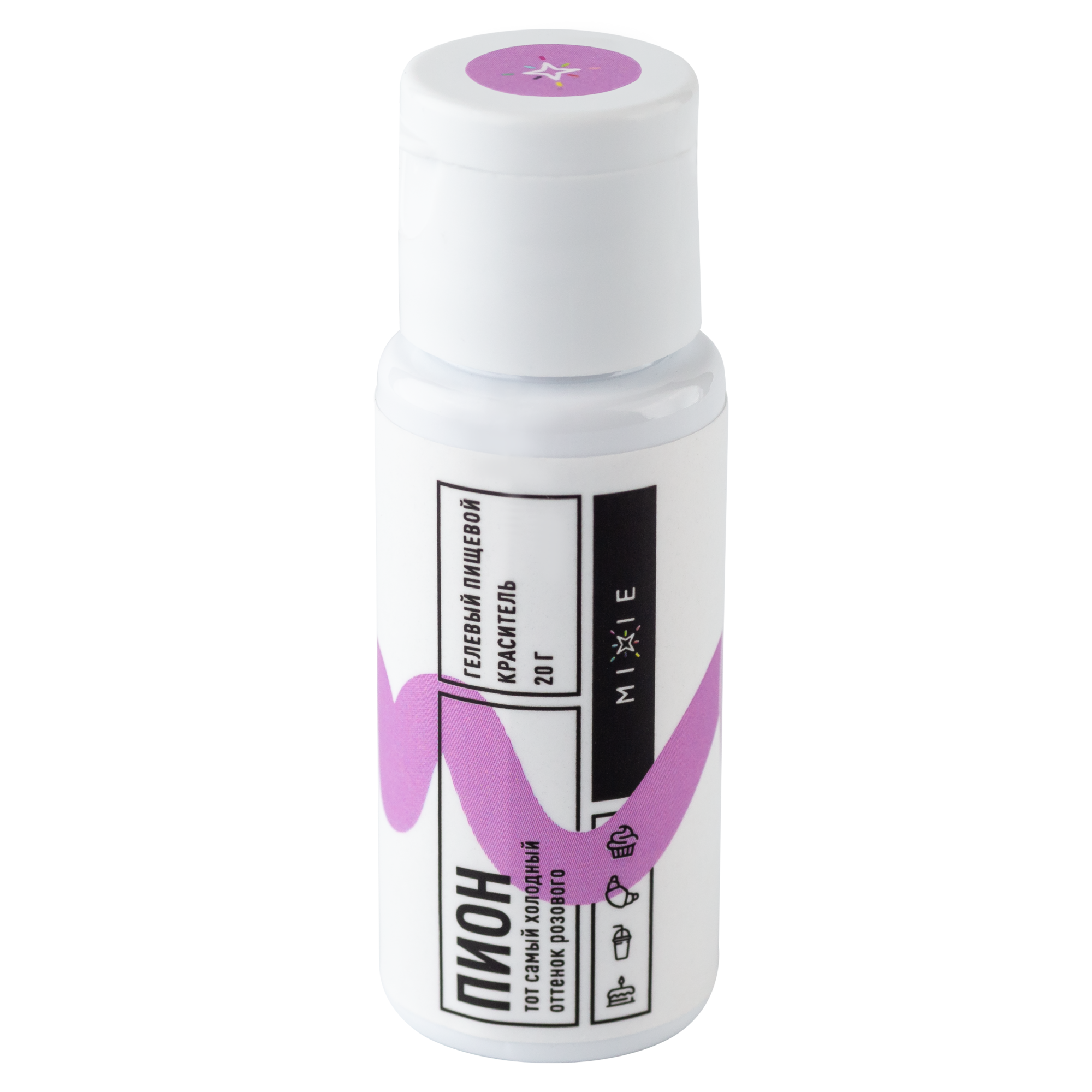Краситель гелевый водорастворимый Пион, MIXIE, 20 г (срок годности до 05.03.2026)  | Фото — Магазин Andy Chef  1