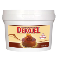 Глазурь зеркальная холодная, Карамель, Dekojel, Турция, 7 кг