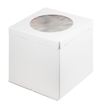 Коробка для торта с окном 50х50х50 см