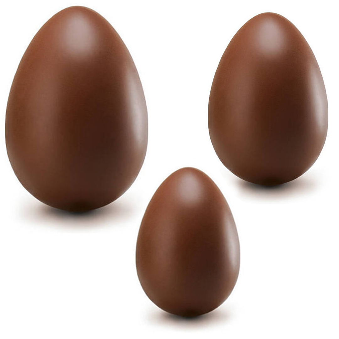 Форма для шоколада «Яйцо» пластиковая микс от 4,5 до 7,5 см, 13 ячеек  | Фото — Магазин Andy Chef  1