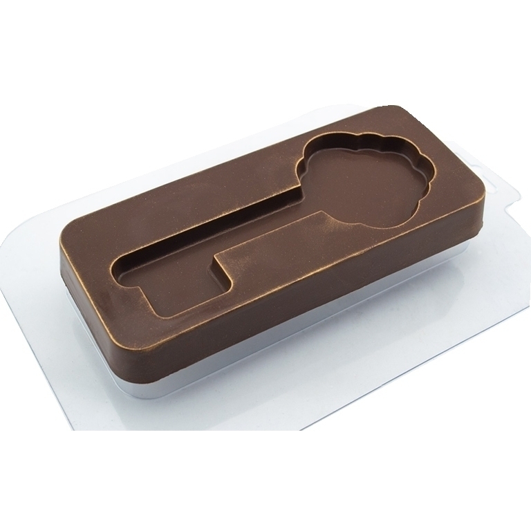 Форма для шоколада «Подставка под ключ» пластиковая  15,7х6,9х1,8 см  | Фото — Магазин Andy Chef  1
