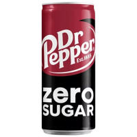 Напиток газированный Dr. Pepper Zero без сахара, Польша, 330 мл