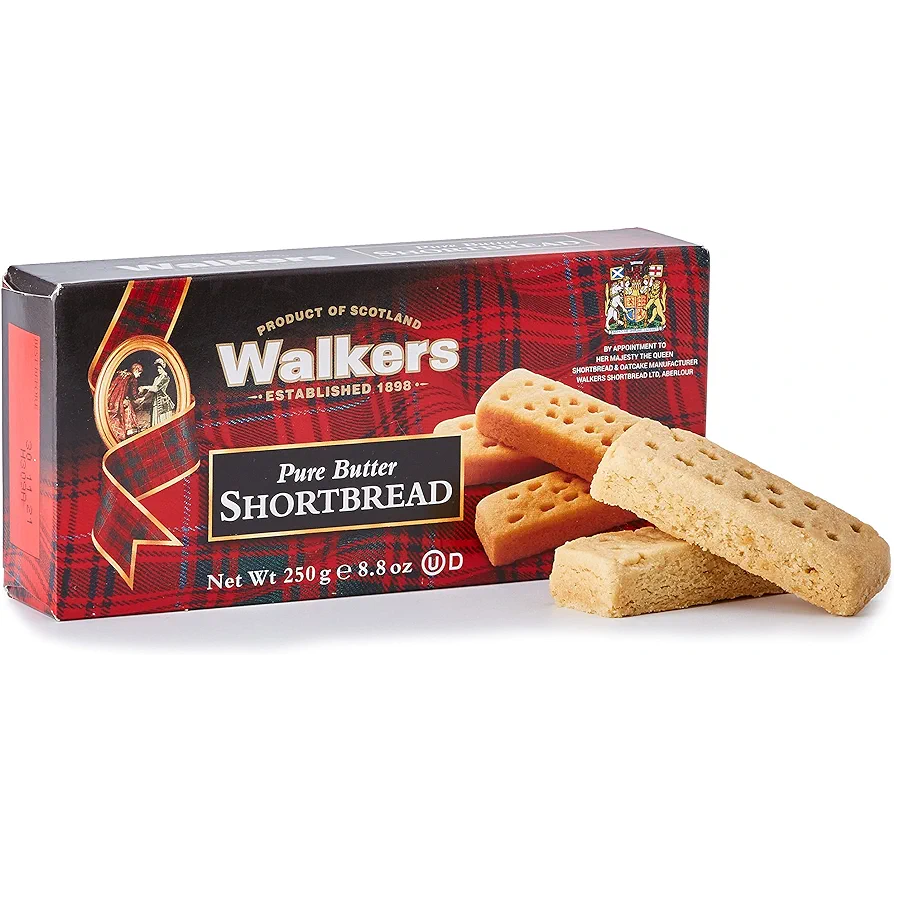Печенье песочное Shortbread, Walkers, Великобритания, 150 г  | Фото — Магазин Andy Chef  1