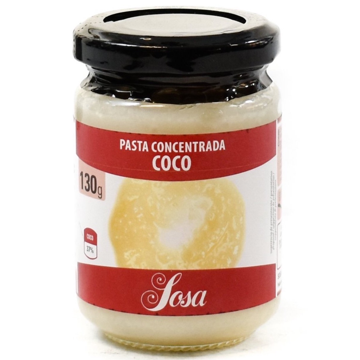 Паста концентрированная Кокос, Sosa, Испания, 130 г  | Фото — Магазин Andy Chef  1