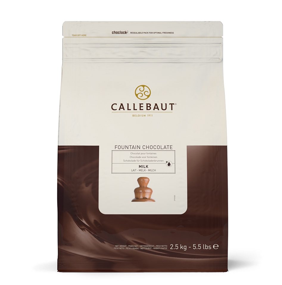 Шоколад молочный для фонтана 37,8% Callebaut, Бельгия, 2,5 кг  | Фото — Магазин Andy Chef  1