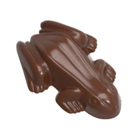 Форма для шоколада «Лягушка» поликарбонатная CW1129, 10 ячеек, Chocolate World, Бельгия