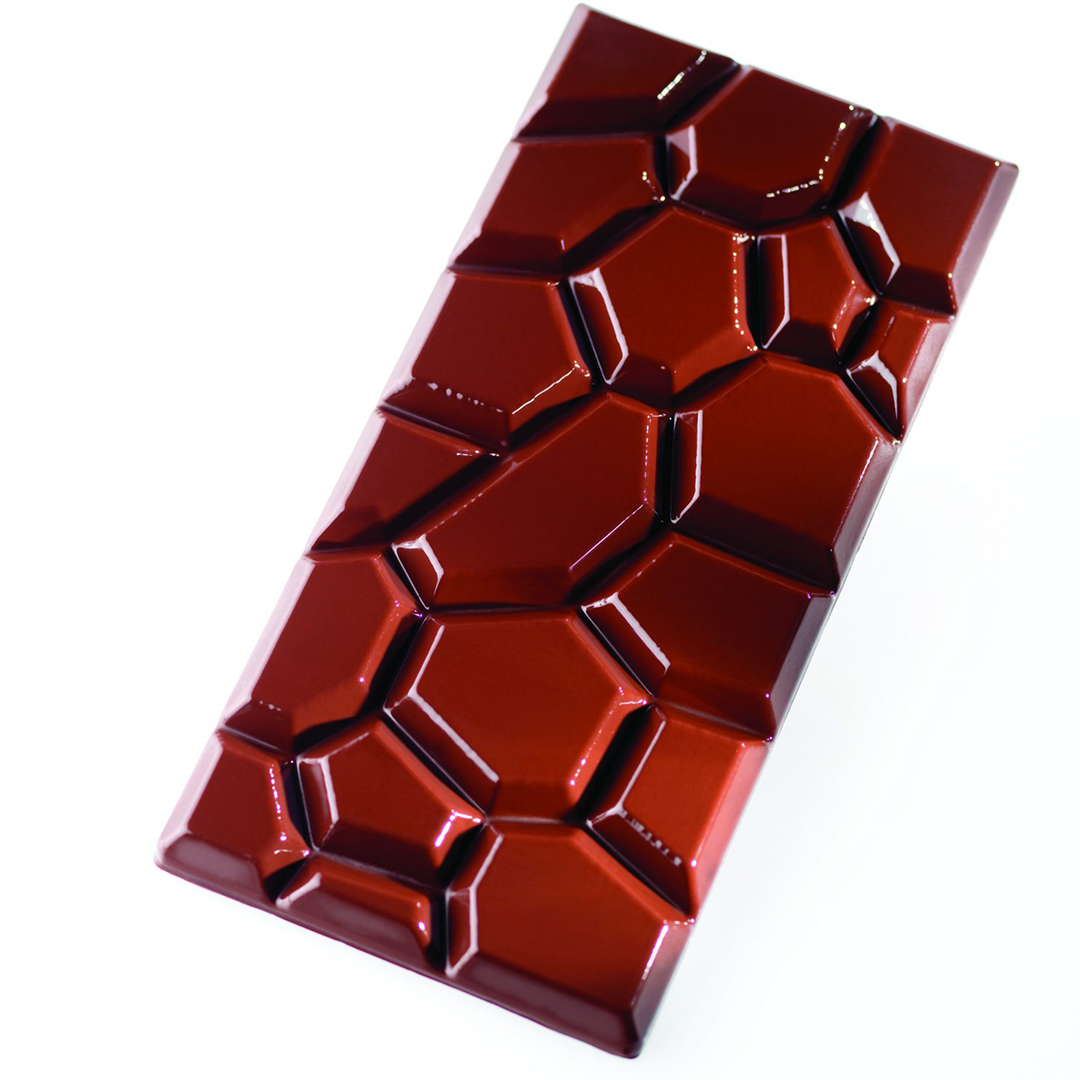 Форма для шоколада «Фрагменты» пластиковая 16х7,7 см, PCB Creation, Франция  | Фото — Магазин Andy Chef  1