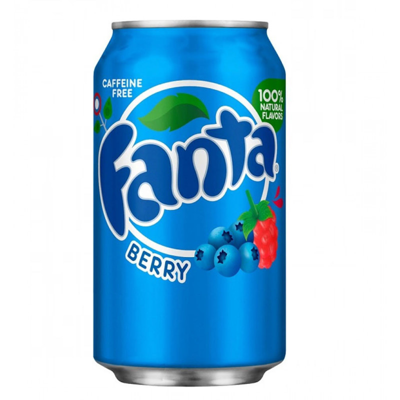 Напиток газированный Fanta Лесные ягоды, США, 355 мл  | Фото — Магазин Andy Chef  1