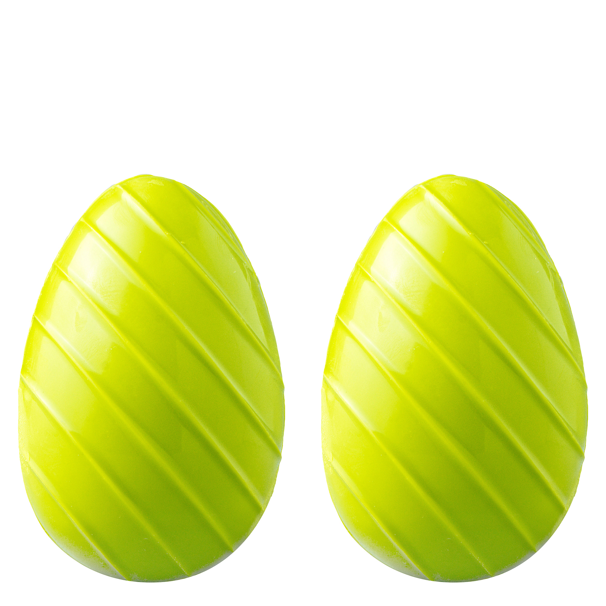Форма для шоколада «Яйцо с узором» пластиковая 2 ячейки, 11х7,5х3,3 см  | Фото — Магазин Andy Chef  1